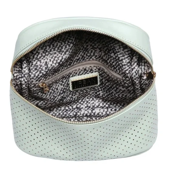 NWOT Urban Expresssions White Hawthorn Perforated Belt Bag. - Picture 2 of 10